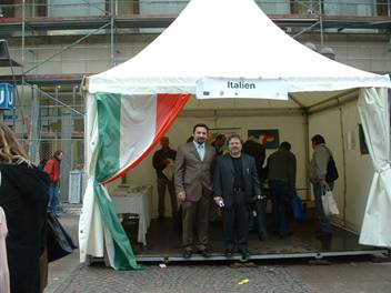 Il Segretario S. Vitellaro con il Presidente dott.  G. Scigliano